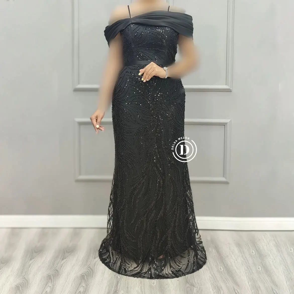 پیراهن بلند نازلی 7086