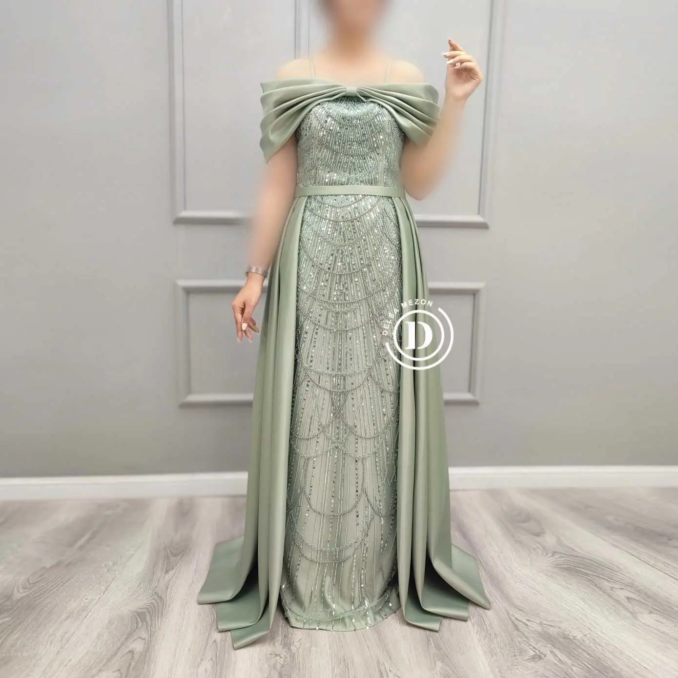پیراهن بلند تبسم 7032