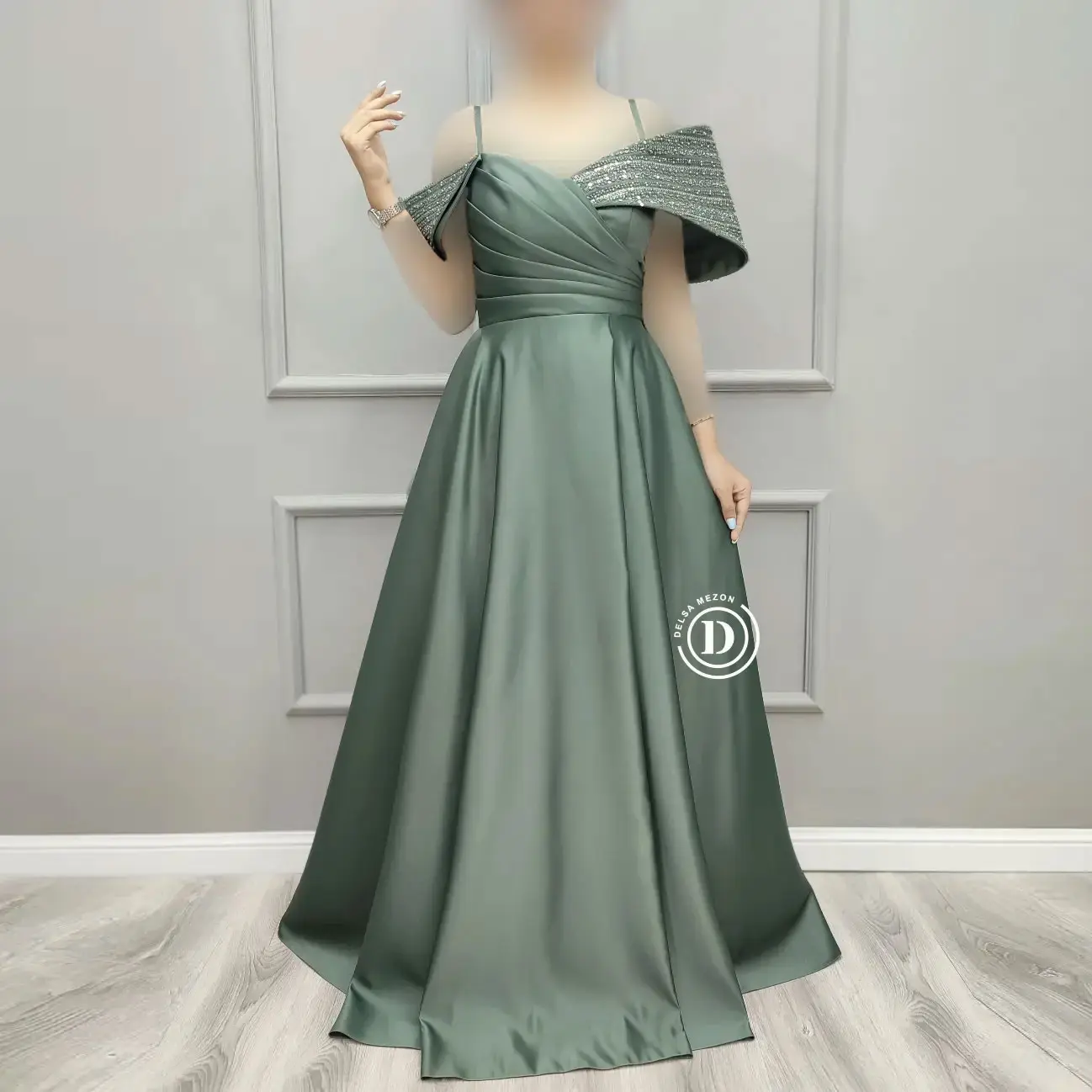 پیراهن بلند مژده 7031
