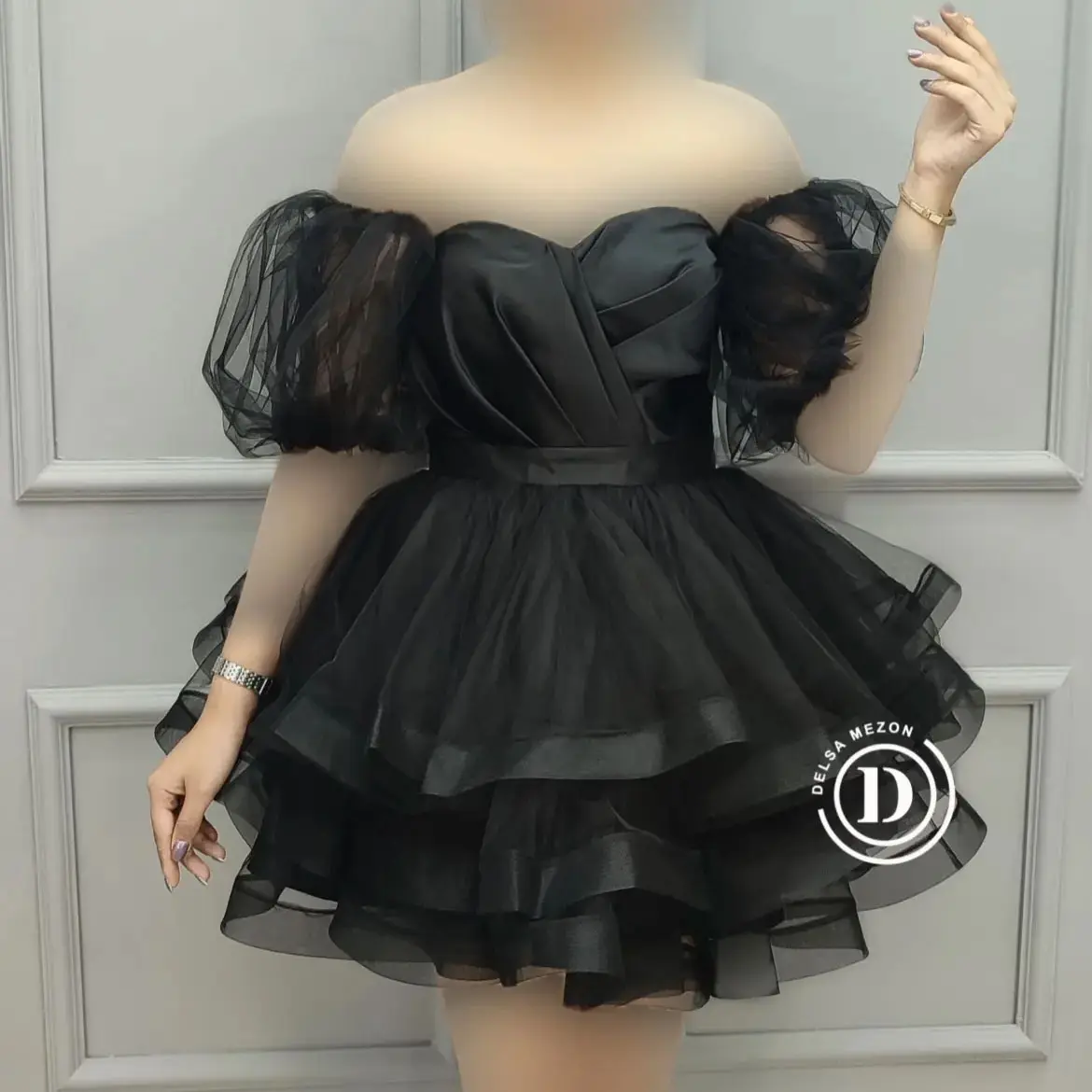 پیراهن کوتاه عروسکی پروا 2070