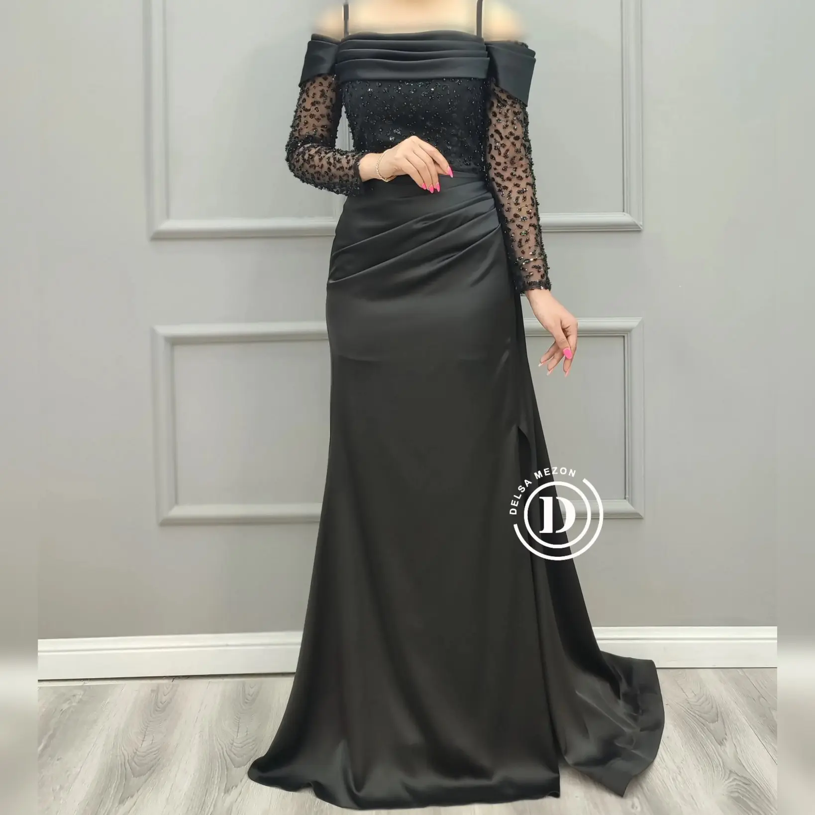 پیراهن بلند سلنا ۷056