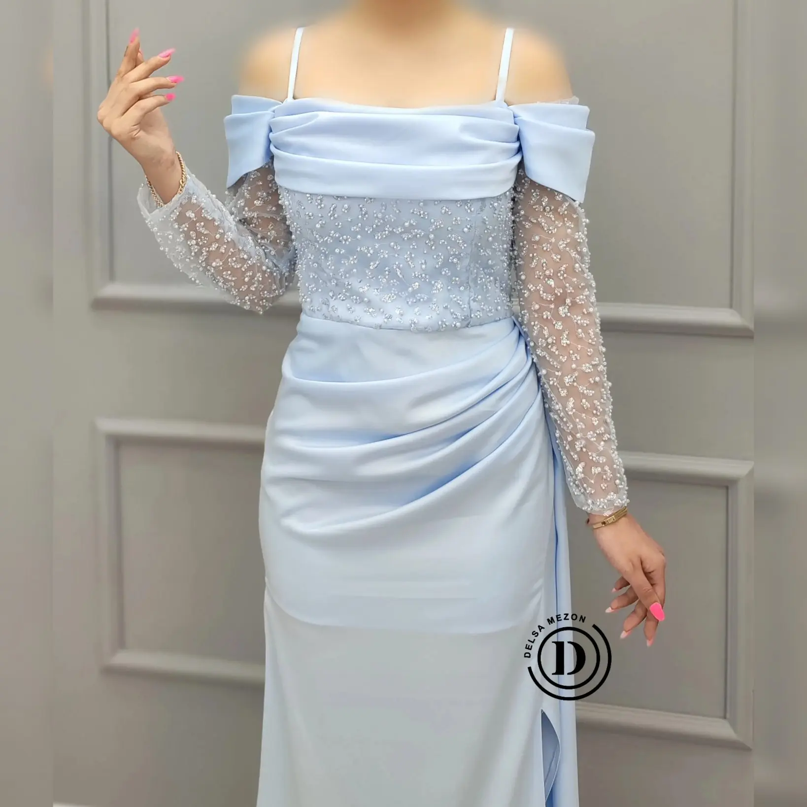 پیراهن بلند سلنا ۷056
