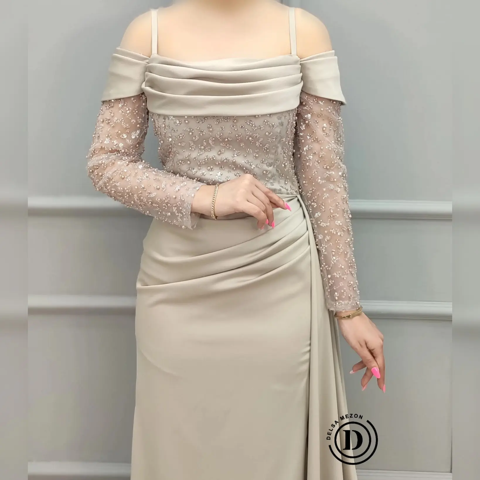 پیراهن بلند سلنا ۷056