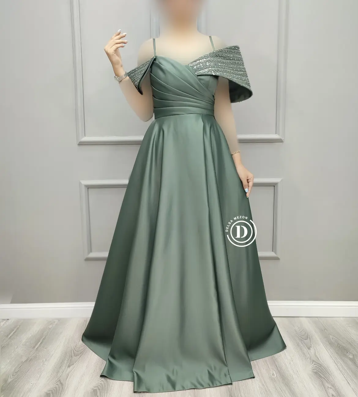پیراهن بلند مژده 7031