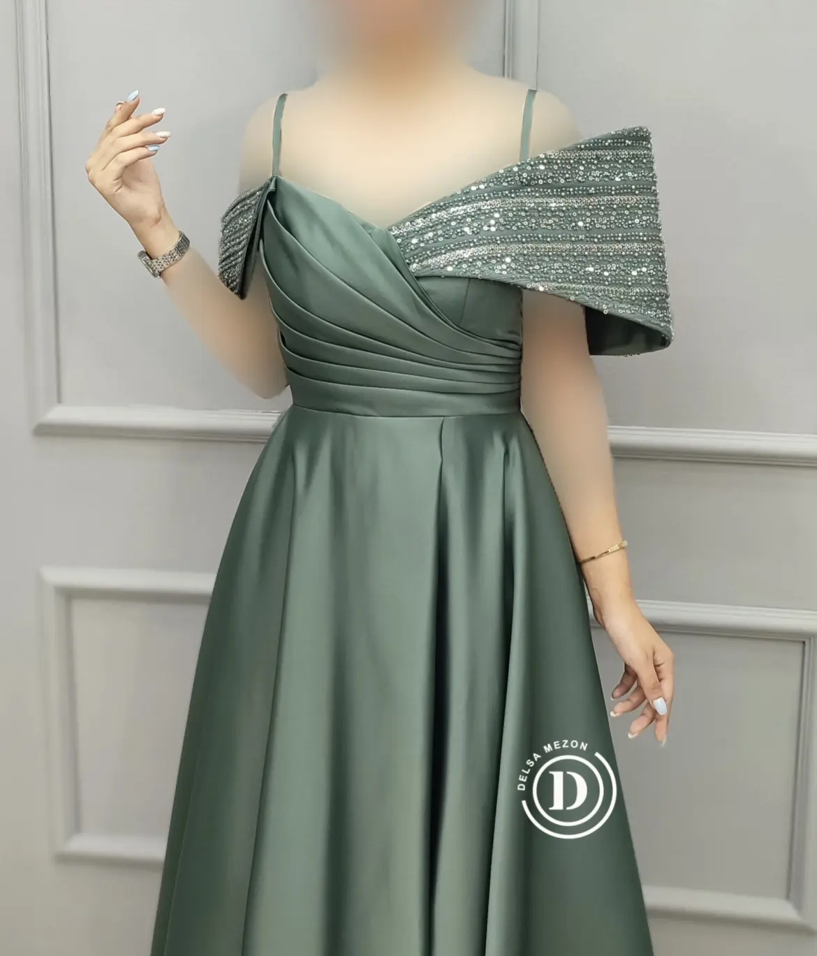 پیراهن بلند مژده 7031
