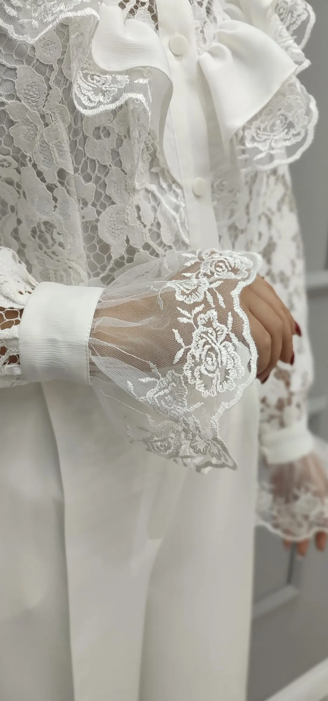 شومیز دانتل بهار 3016