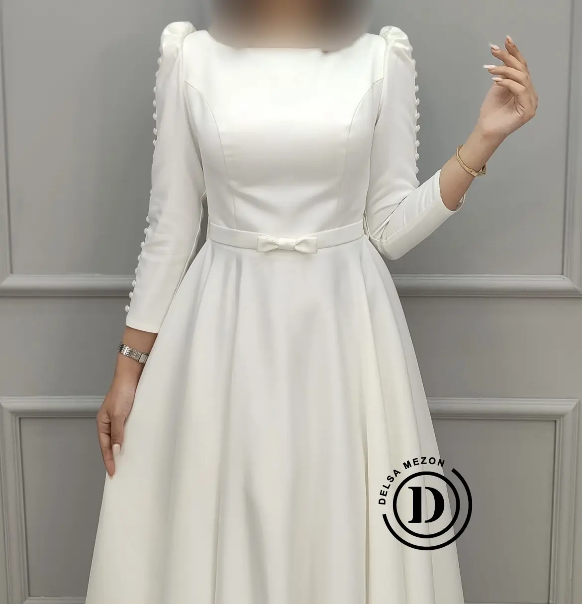 پیراهن عروس و محضر کیانا 925