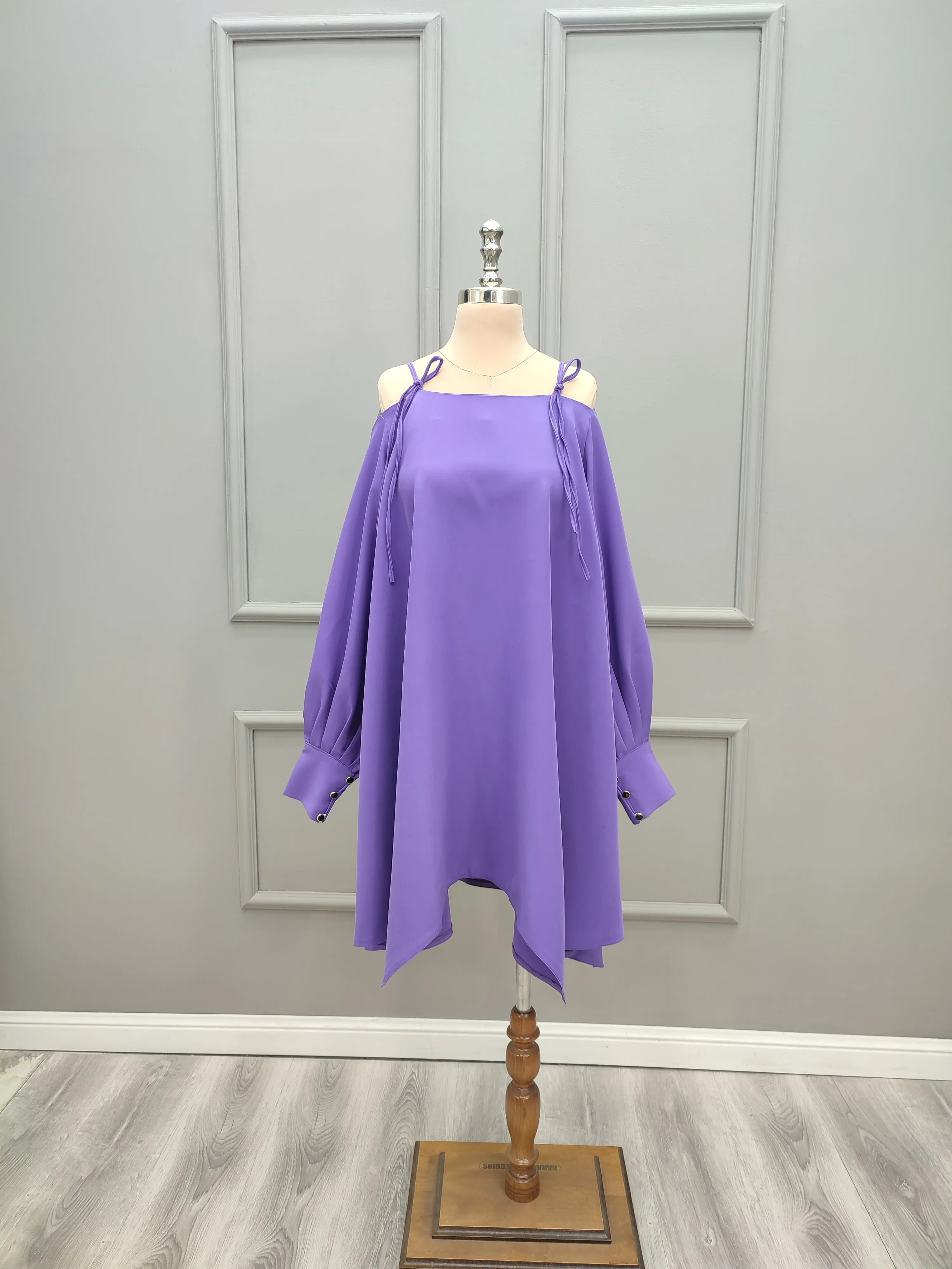 پیراهن کوتاه سرشونه بندی 201