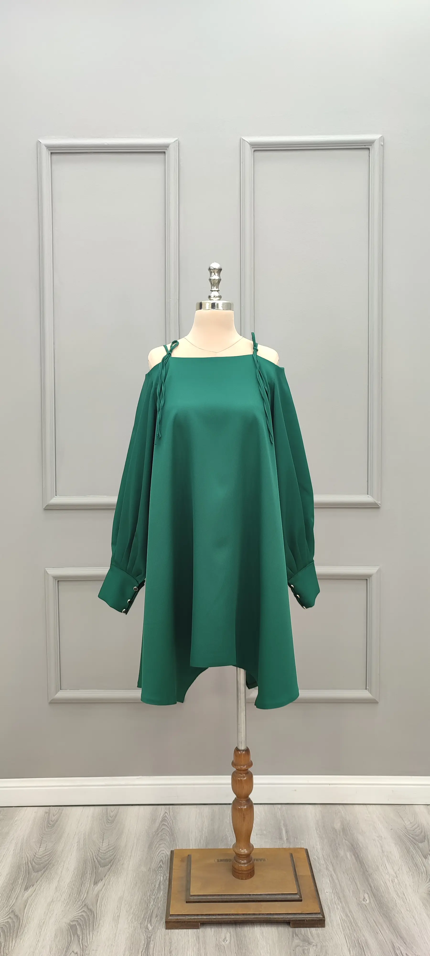 پیراهن کوتاه سرشونه بندی 201