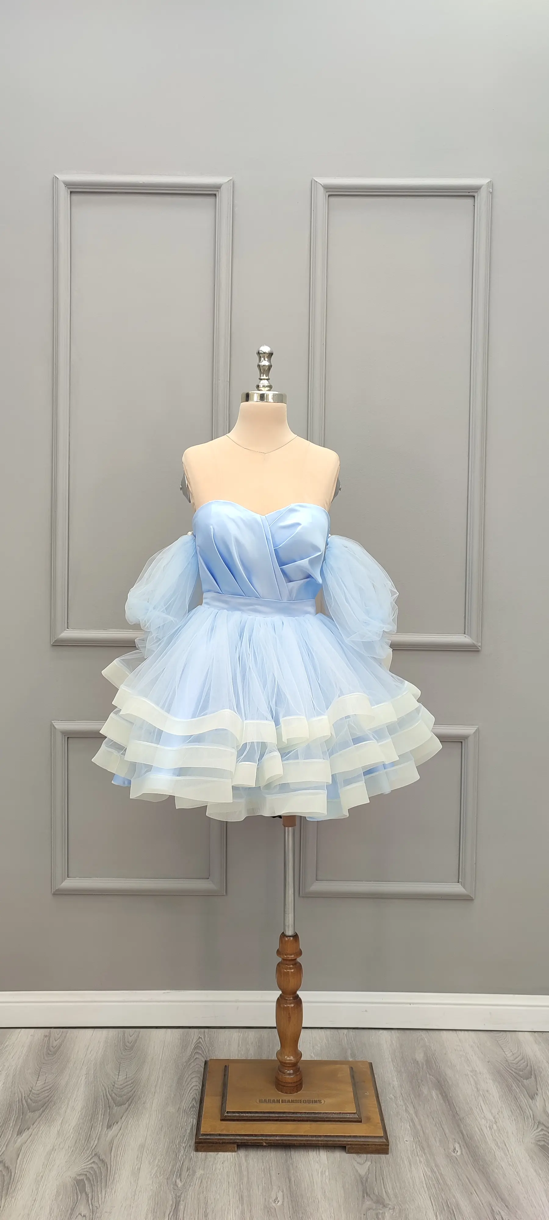 پیراهن کوتاه عروسکی پروا 2070