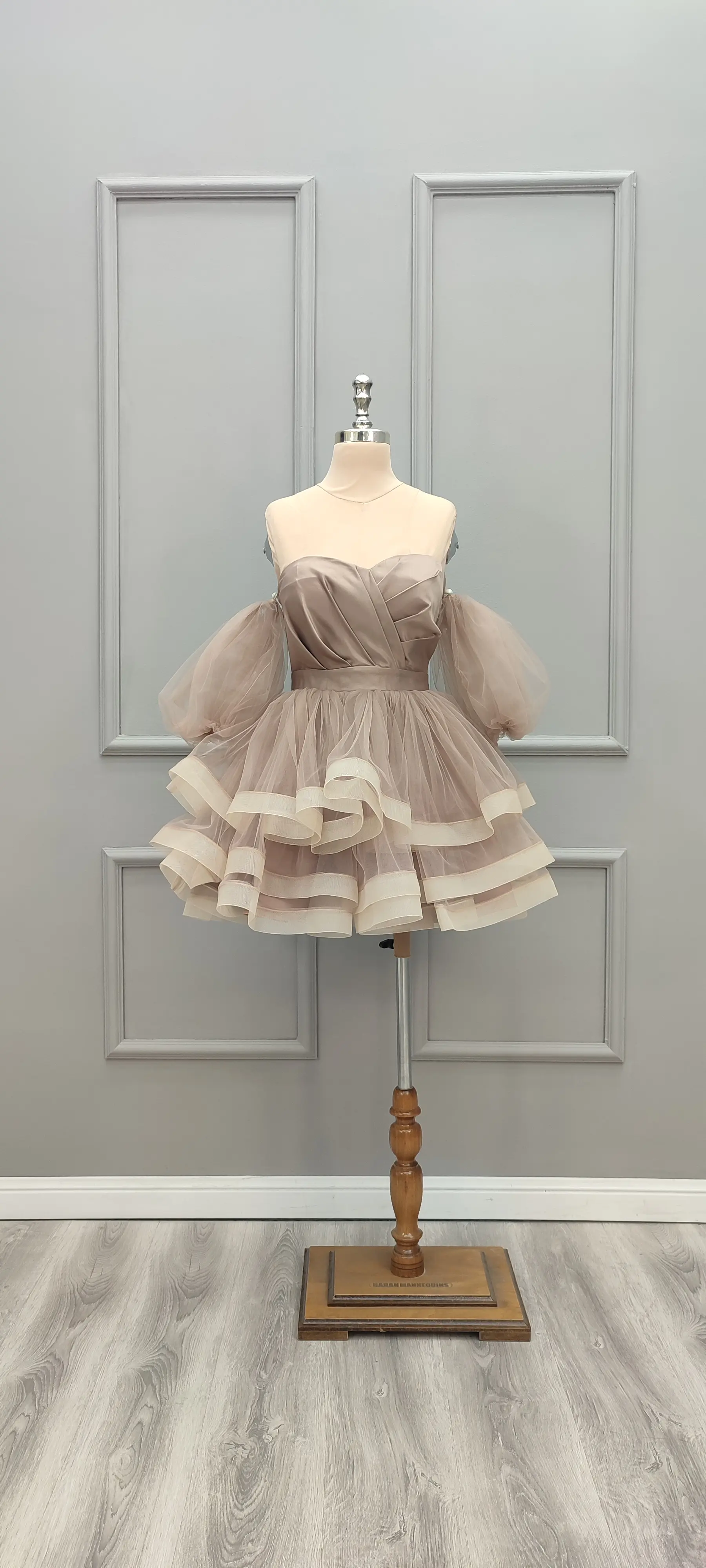 پیراهن کوتاه عروسکی پروا 2070