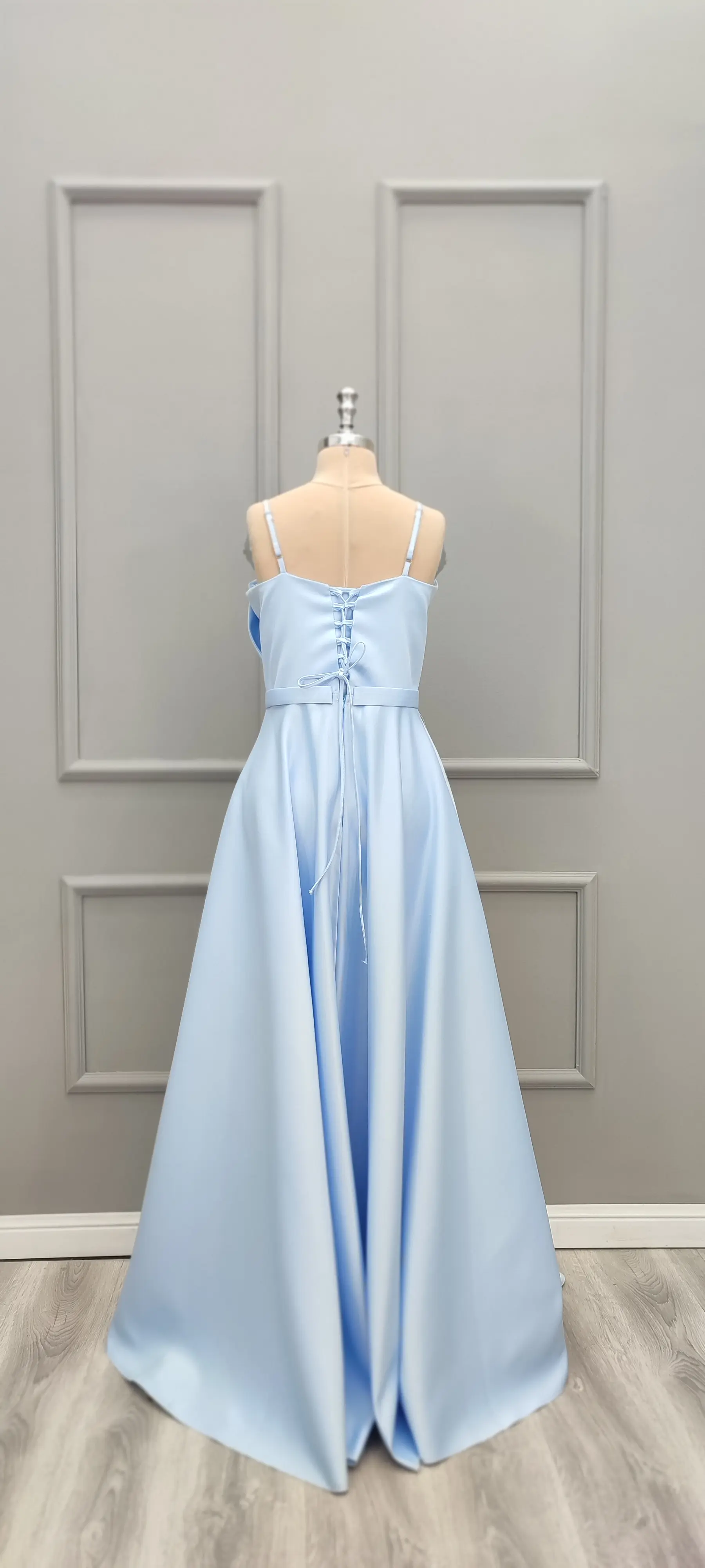 پیراهن بلند پاپیونی نگار 7029