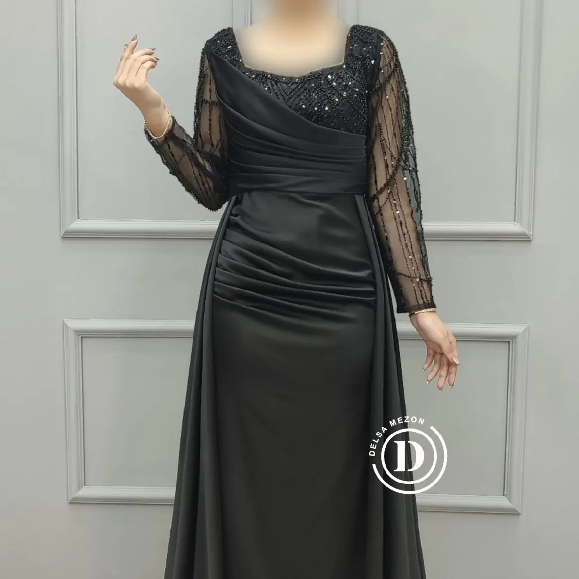 پیراهن بلند لیندا ۷064