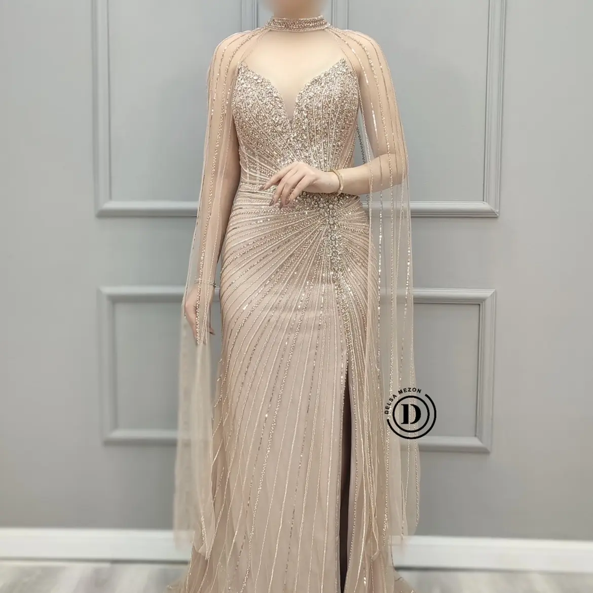پیراهن بلند رکسانا 7068