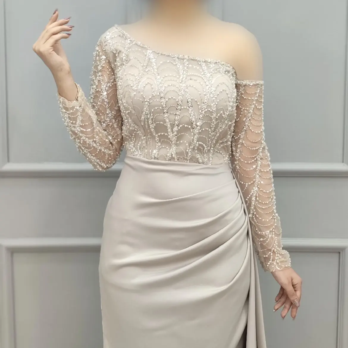 پیراهن بلند رزا 7073