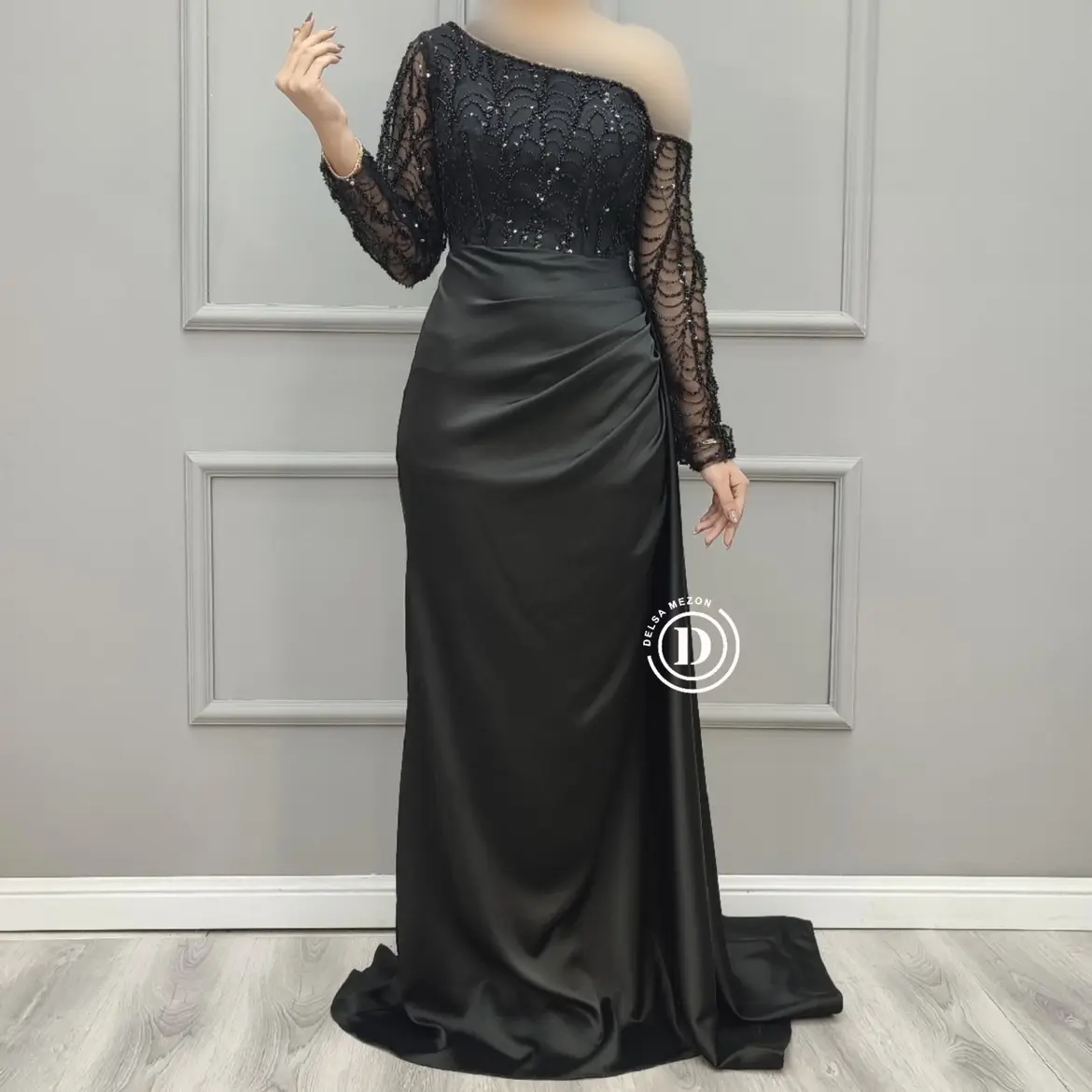 پیراهن بلند رزا 7073