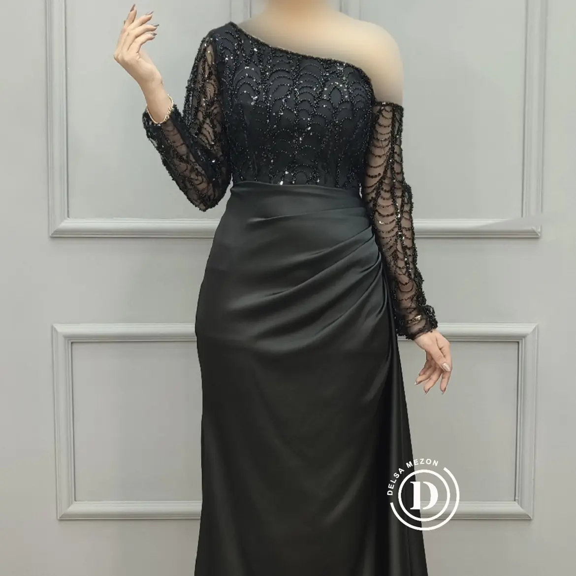 پیراهن بلند رزا 7073