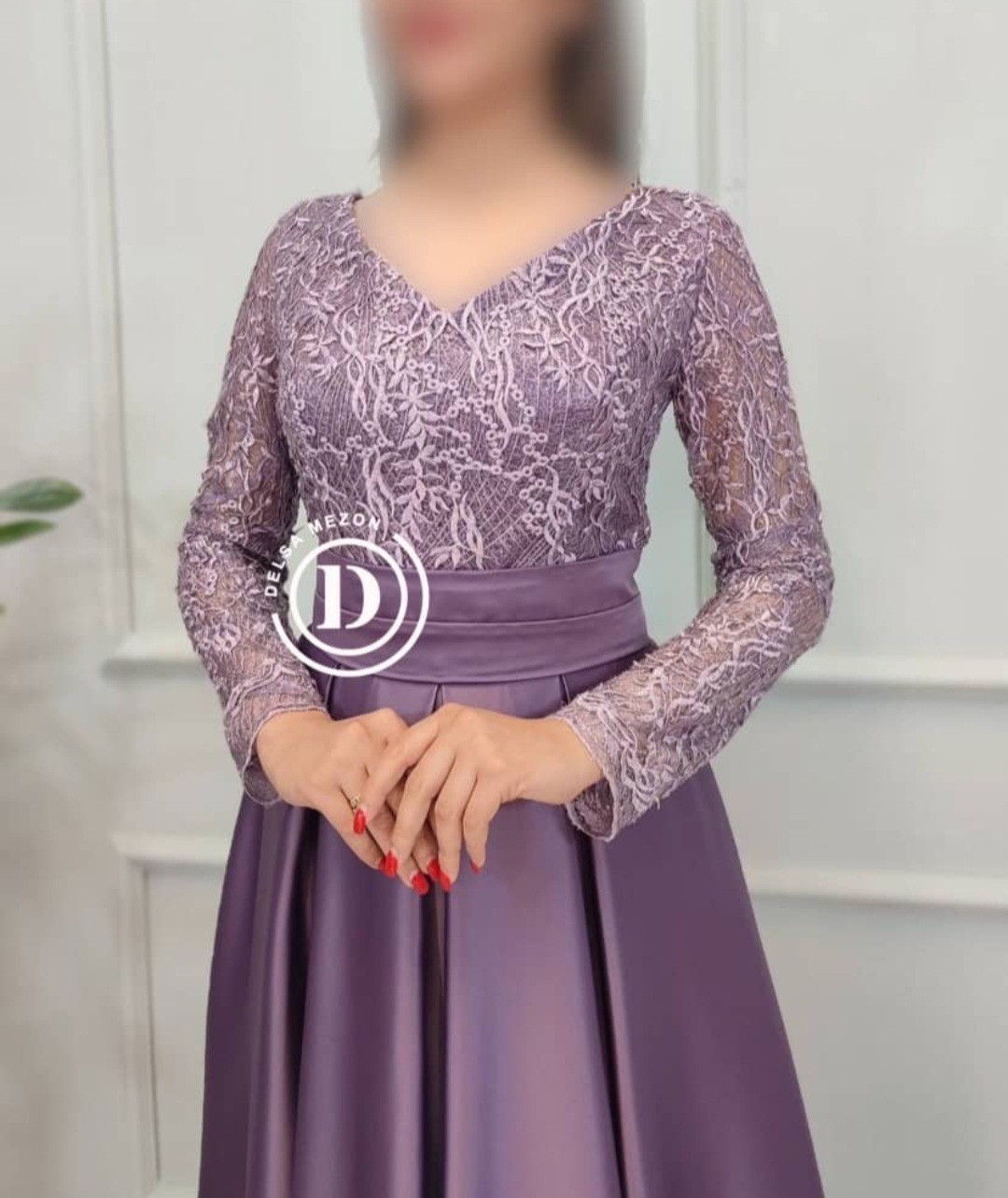 پیراهن بلند یاس گیپور 752