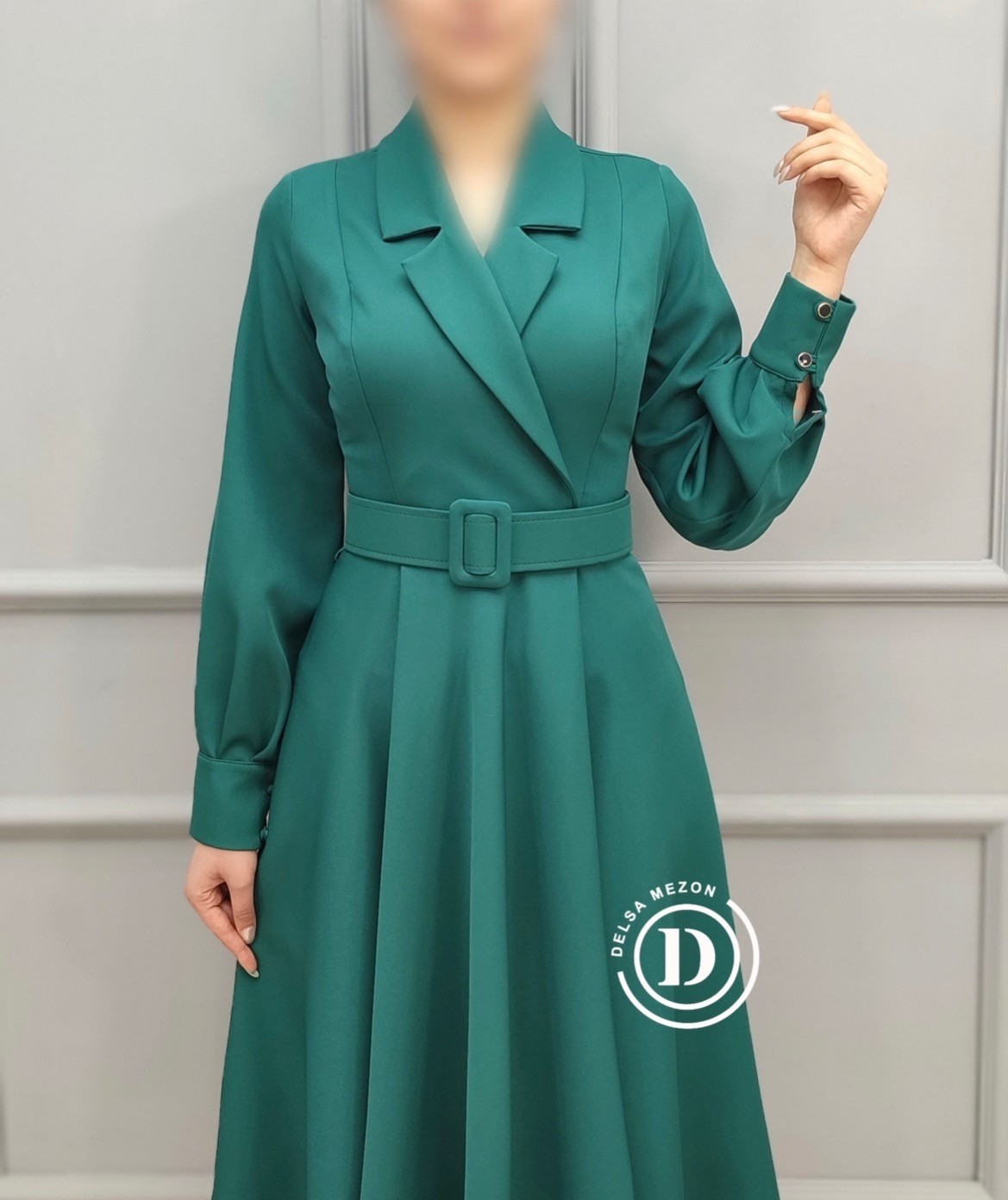 پیراهن کوتاه انگلیسی پیله دار 256